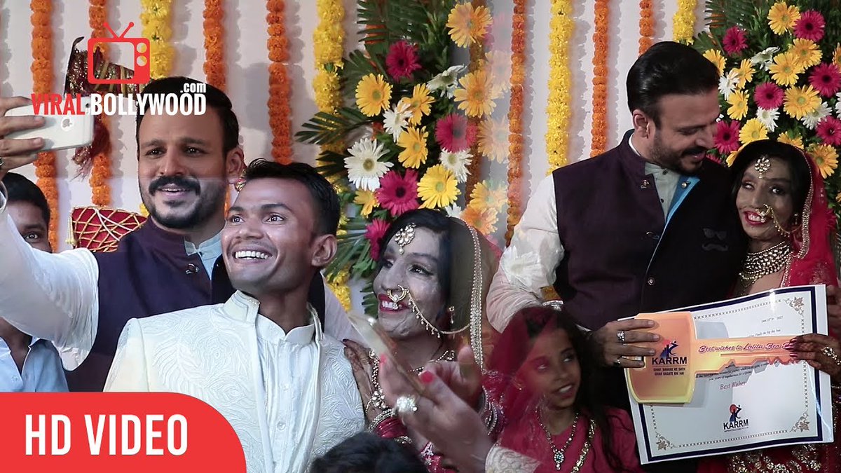 viralbollywood's tweet photo. Vivek Anand Oberoi #Gifts A House To #AcidAttack #Survivor #Lalita On Her Wedding #Karrm Infrastructure

Watch Now - https://t.co/HOuPDidWHS https://t.co/zyxJIrF7k7