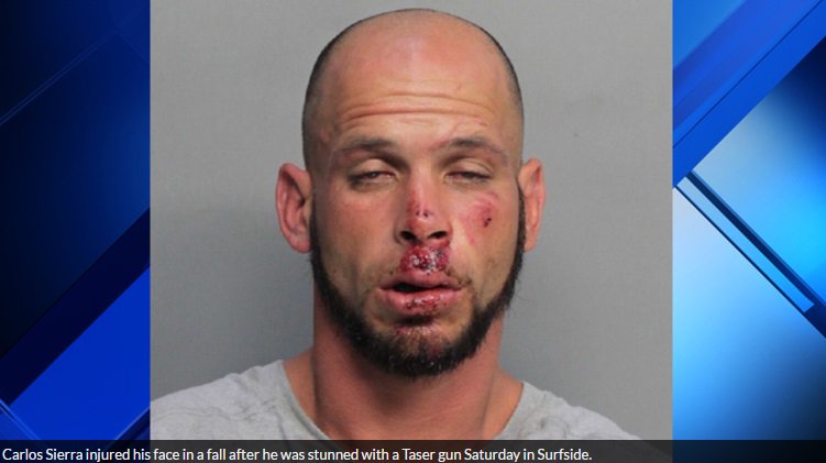 Carlos Sierra was in handcuffs when he tried to get away. He didn't make it very far bit.ly/2rMjqvf https://t.co/0j68ZipdEc