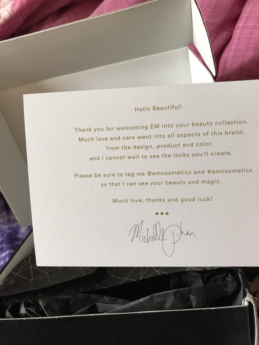 babygalitzinee's tweet image. #emcosmetics packaging is soooo cuteee!!