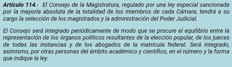 arilijalad's tweet photo. La Constitución no dice que los miembros del Consejo de la Magistratura deban ser abogados https://t.co/0JLibjUGGL