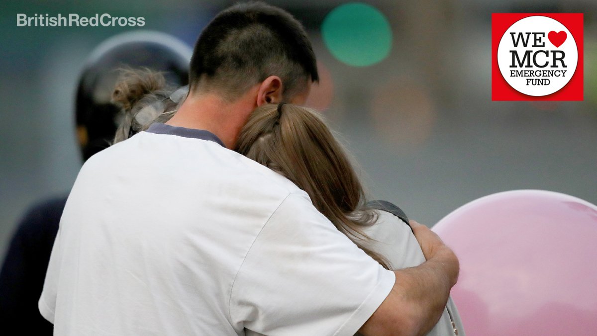 BritishRedCross's tweet image. We’ve launched an appeal with @ManCityCouncil to help those affected by the #Manchester attack. #WeStandTogether bit.ly/2qcOLGB