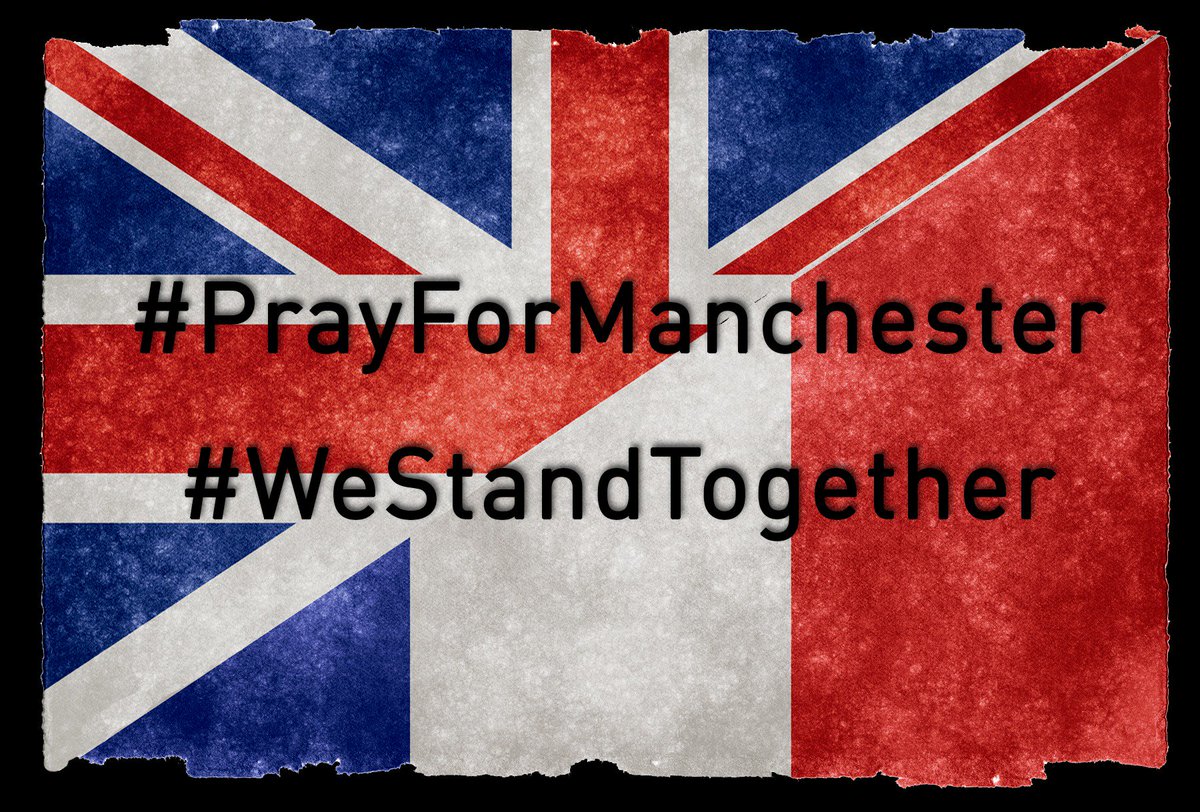 Our thoughts and prayers go to the victims' families #PrayForManchester #WestandTogether #ManchesterBombing