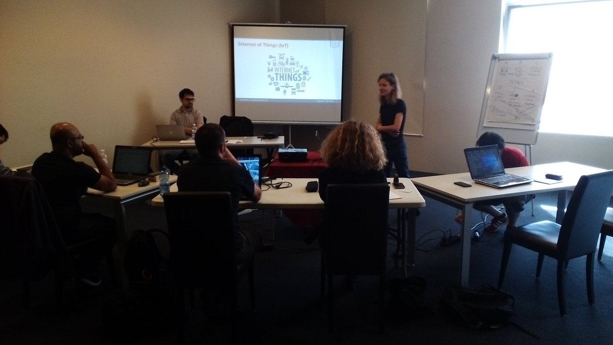 rizzo_federico's tweet photo. #IoT lesson at Master Smart Cities &amp; Community Management, Pinerolo. @IsmbOnweb @EXITone1  @sophiefosson https://t.co/E94kAdkM4D