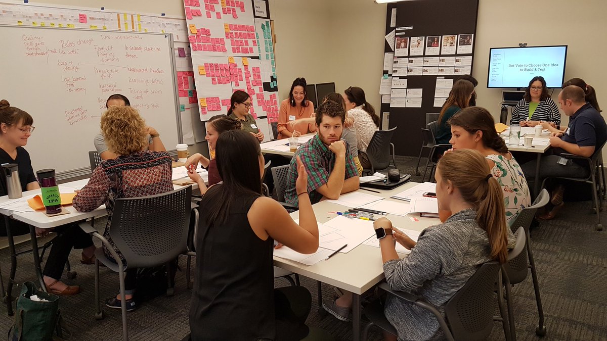 civiccatalyst's tweet image. Prototyping and Usability Testing workshop in the City of Austin Innovation Lab with @civiqueso #civicinnovation #publicsectordesign