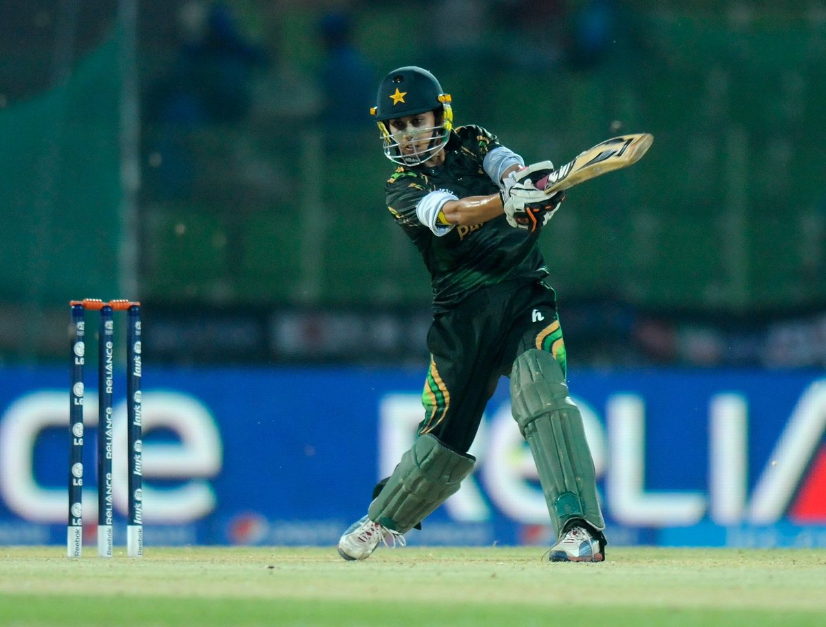 ICC's tweet photo. She was the first player to score a century in Women's ODIs for Pakistan - Happy Birthday to @SyedaNain18! https://t.co/m6Xpbbu7k4