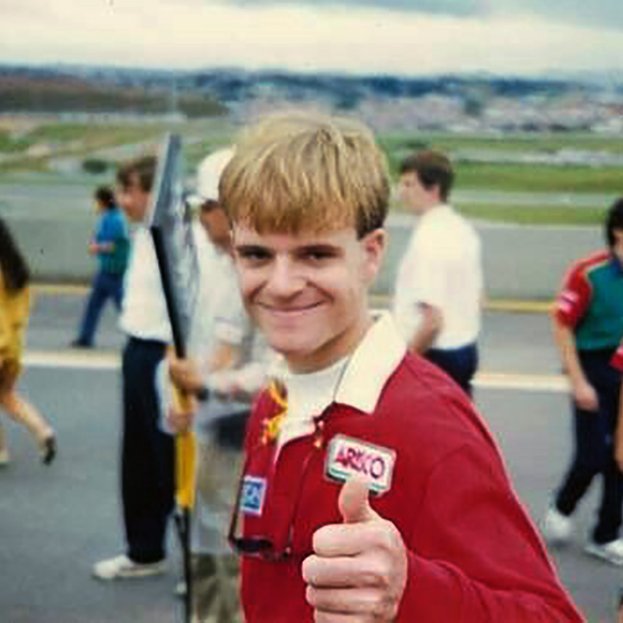 Oh Bless! Happy Birthday to Rubens Barrichello who celebrates his 45th today. feliz Aniversário 