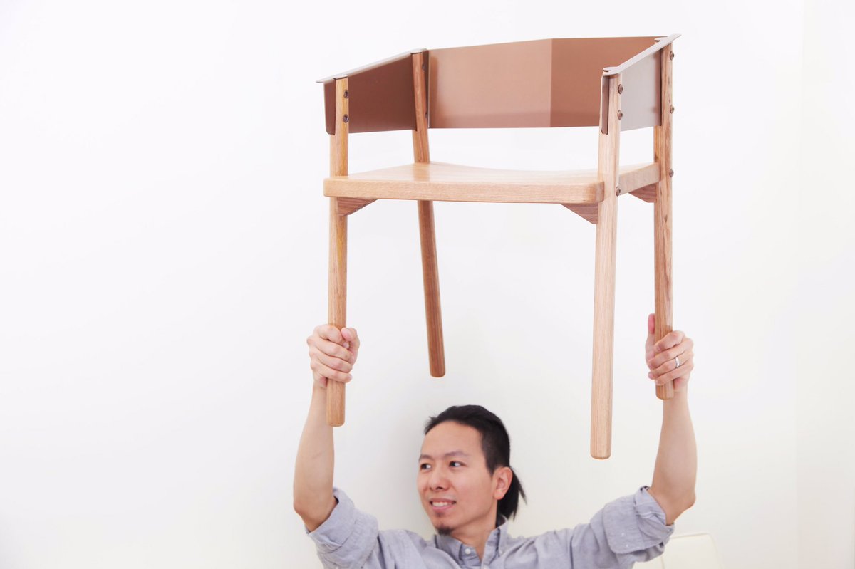 theHyfen's tweet photo. Hsin-Chun Wang's new #design - #NoteChair for @theHyfen is debuting @ICFF @javitscenter. More info at Booth# 1475. #NYC #NewYork #NYCxDesign https://t.co/pbK0egTaFN