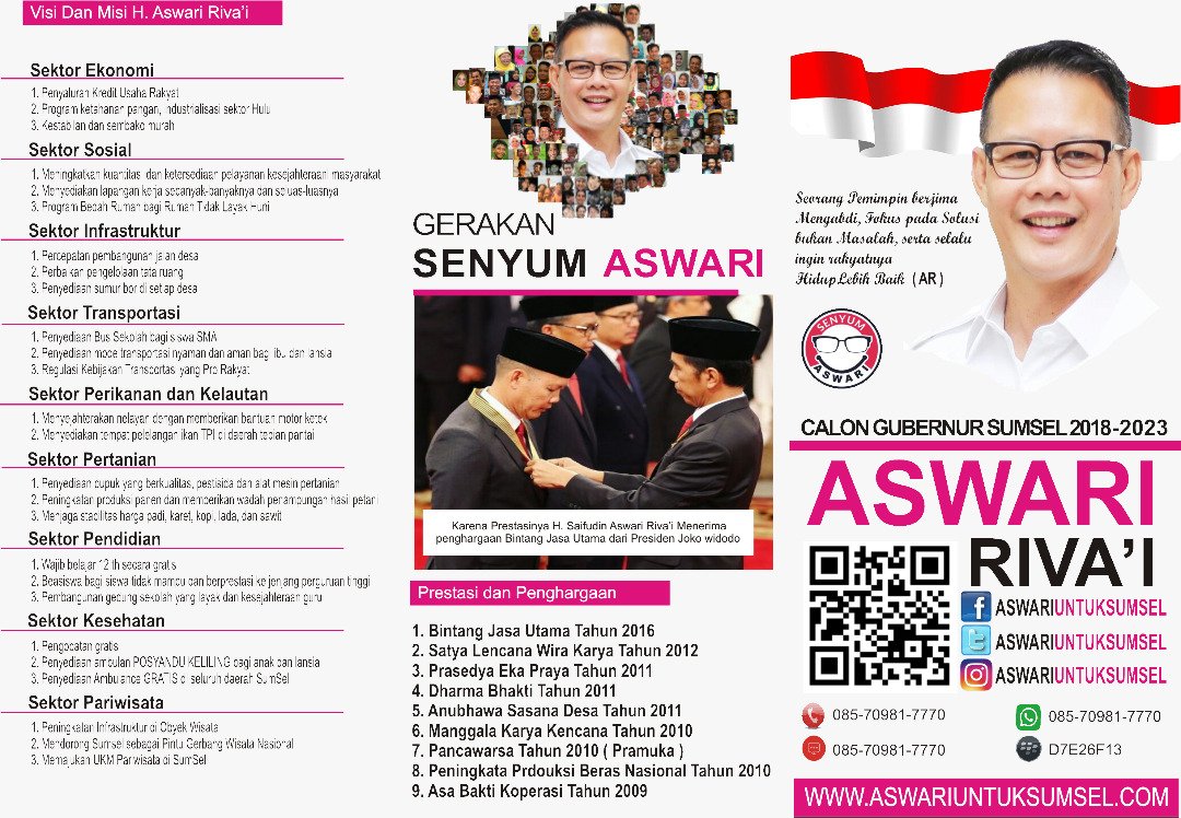 Aswari untuk Sumsel (@aswariforsumsel) on Twitter photo 
