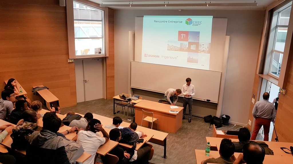 Jbenoit44's tweet photo. Ingénierie #groupelegendre en présentation et forum à #chec Centre Hautes Etudes Construction #chem #chebap #cheb #chemex https://t.co/oXE4Pq8b6j