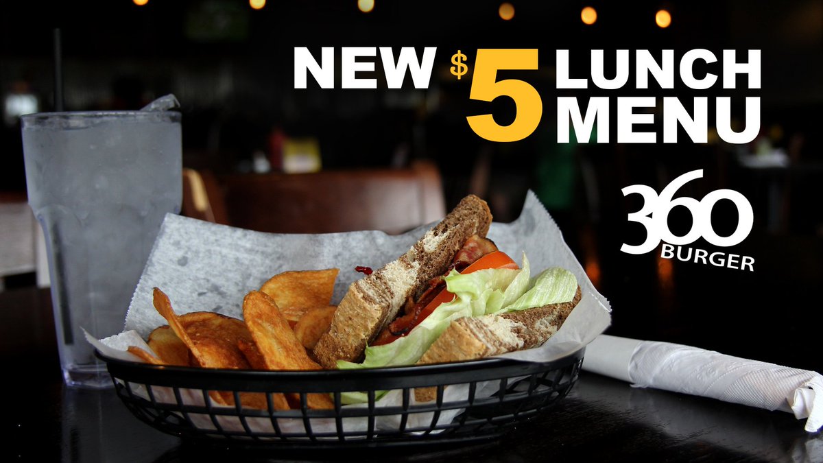 360Burger's tweet photo. Best $5 you'll spend at #LunchTime #Nashville #GoodEats #TimeToFillUp https://t.co/WHU2Bthefq