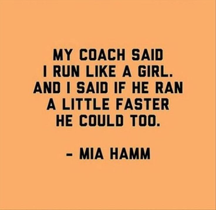 PsychicBiz's tweet photo. My Coach said I run like a girl. And said if he ran a little closer he could too. https://t.co/FSEcyUyfsw