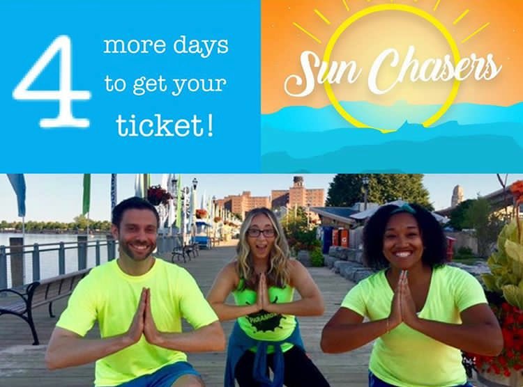Sunchasersbflo's tweet image. We are just 4️⃣ days away from our May concert and dance party!! 🎉 did we mention there's tacos? 🌮 go to sunchasersbuffalo.com for tix! 🎟🎫