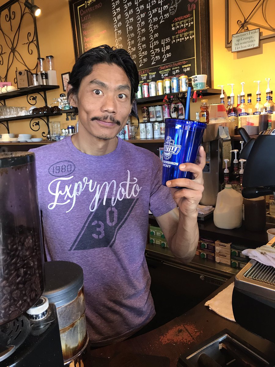 grumpydsballard's tweet photo. An eco friendly reminder that if you bring in your own reusable cup YOU save .10 on your purchase and we save a cup! https://t.co/aLUA0W6aiu