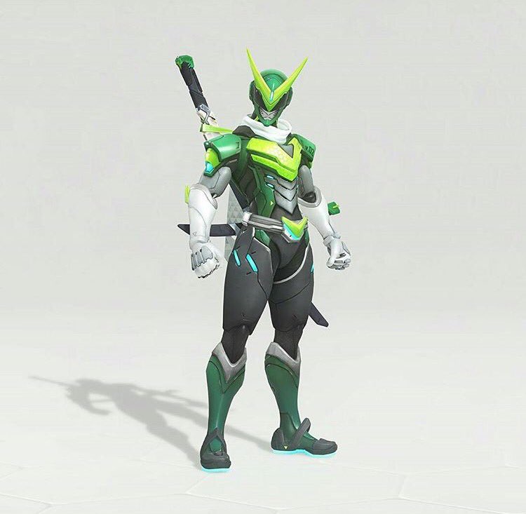 organic_ginger's tweet photo. @PlayOverwatch my mans genji out here looking like Piccolo https://t.co/uLdck3bbhh