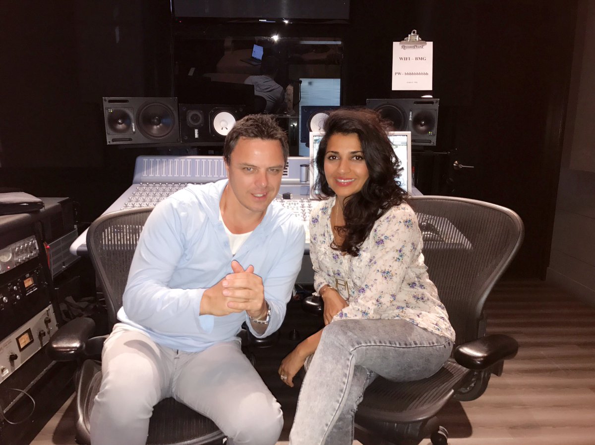 In the studio with @NadiaAli 🎶 https://t.co/0tILNJ2yHP