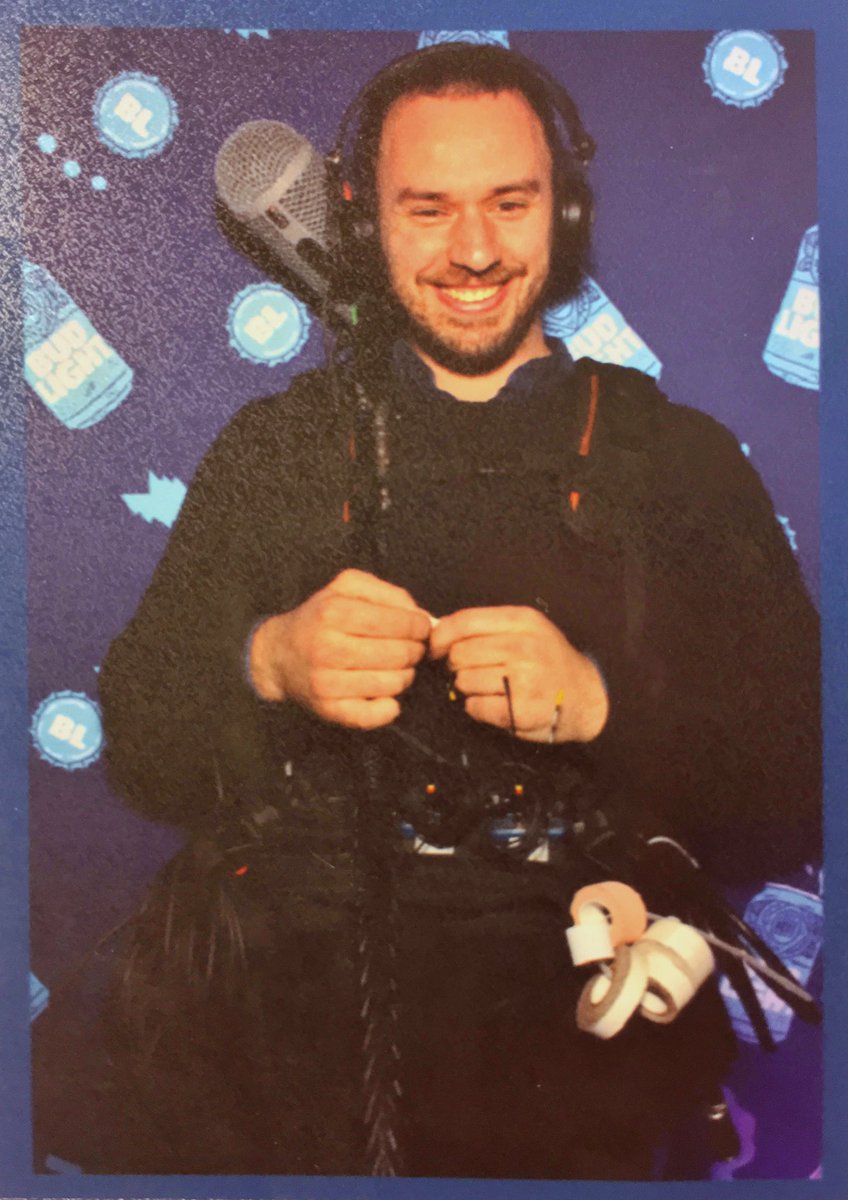 A little picture that's been secretly hanging out in my sound bag for months from a job with @HeresHerridge and <a href="/OMGMediaTV/">OMG Media</a>