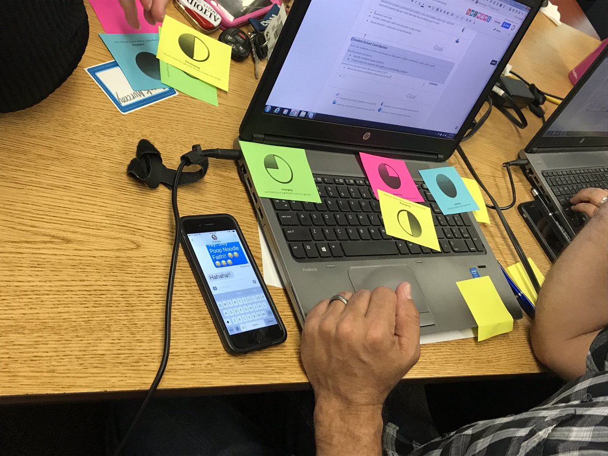 ashdgilbert's tweet image. Survey says!?! Reflecting on PL progress this year in @RUSDLink! @RUSD_ILE @EdElements #harveyballs #deepdiscussion