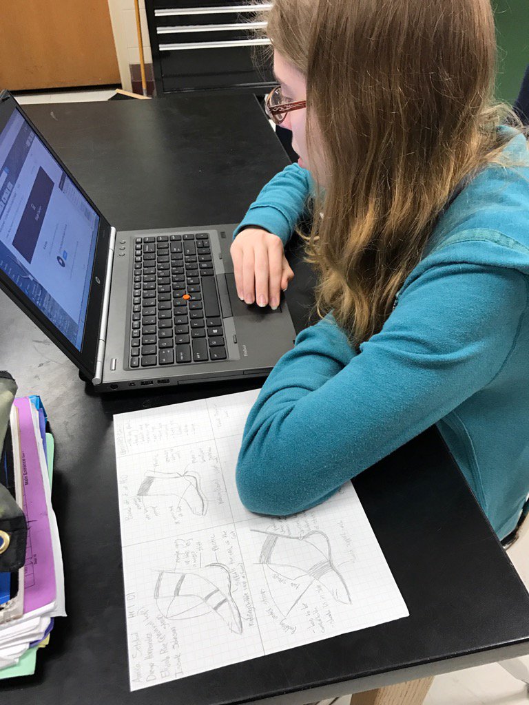 kimpavlovich's tweet photo. Second step: design a solution for the problem! #PLTW #creativethinking @gblodgettanoka @AHSchools https://t.co/ELhEo7Nk9d