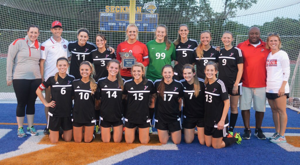 NMcNealCBJ's tweet photo. Jackson girls soccer hosts Eureka tonight in the C4 State Sectional.

Before that, relive the team's C4D1 title win: https://t.co/2XW3c9N7Go https://t.co/h8s1w66Fxt