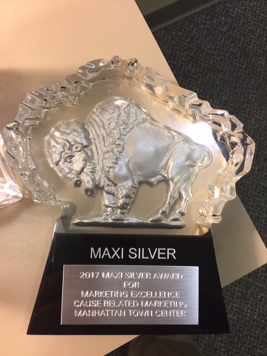 ManhattanTC's tweet photo. We're proud to have won a silver #ICSCMaxi in Las Vegas this week for work supporting the military through @USOFtRiley @CBRE https://t.co/dEPICHaOLB