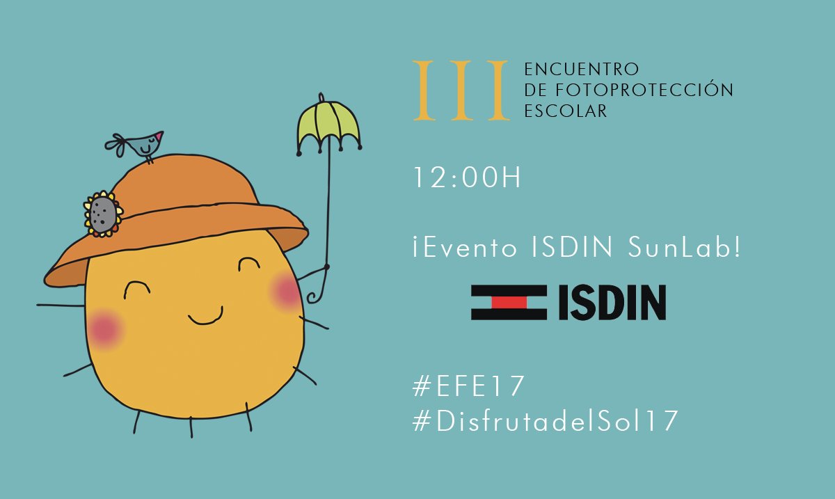 disfrutadelsol's tweet photo. #EFE17 Albert de @ISDIN_Official anima a los niños y niñas con diversas sorpresas... #Soludable #DisfrutadelSOL https://t.co/DZbVxE3SRr
