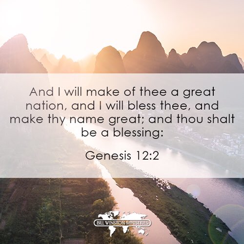 DrBillWinston's tweet photo. You are blessed to be a blessing! https://t.co/Tgyq9S779K