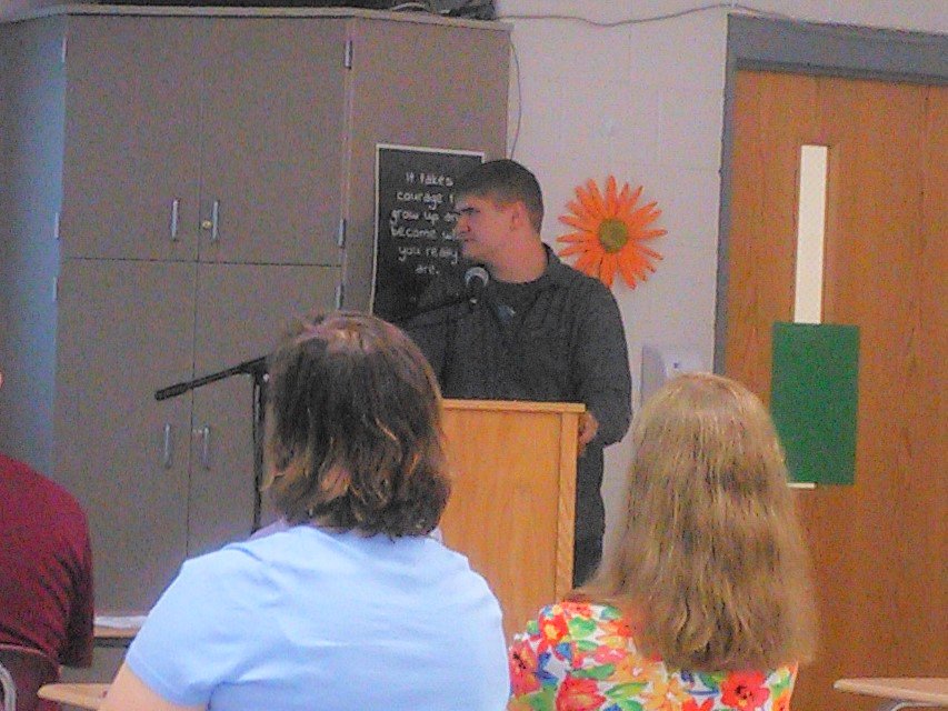 arubapam's tweet photo. So proud of all my SENIORS!  They rocked their SENIOR speeches@@OrangeCoSchools #redwolvesrock https://t.co/PRZDv6ybGy
