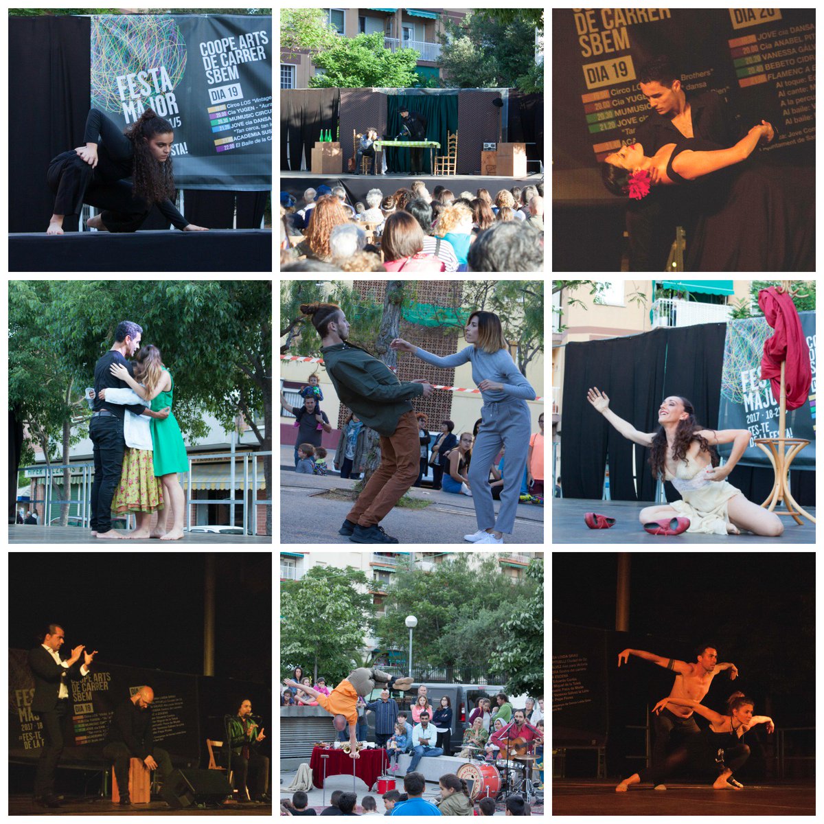 loidagrau's tweet photo. Cap de setmana en #dansa i #circ amb #SBEM: #SantBoi Es Mou! Gràcies als participants i a @AjSantBoi #joveciadedansasantboi #loidagrau https://t.co/wDVWm38cTQ