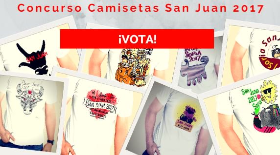 Escoge el diseño que más te guste del Concurso de Camisetas de San Juan. ¡El ganador se llevará 1.200 eurazos! >> bit.ly/2rPHMDy