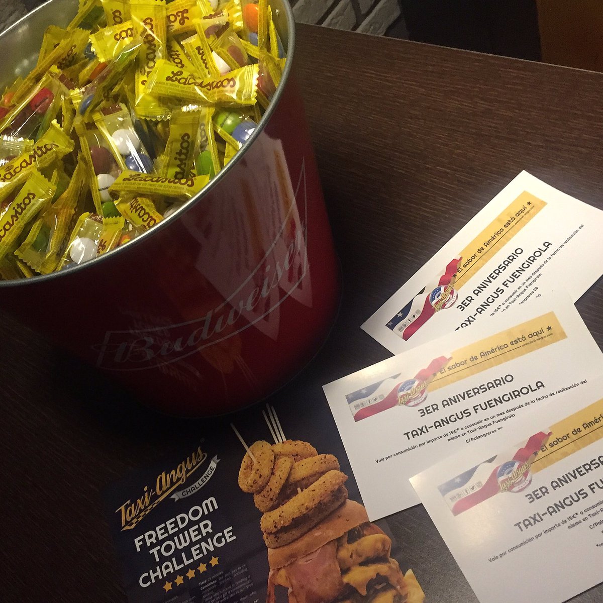 TaxiAngus's tweet photo. PREMIOS 3ER ANIVERSARIO FUENGIROLA
VALE15€-num28
1CUBODELACASITOS-num46
VALE15€-num81
VALE15€-num169
FREEDOMTOWER1num144
#beamerican https://t.co/Uz3RpWYpIy
