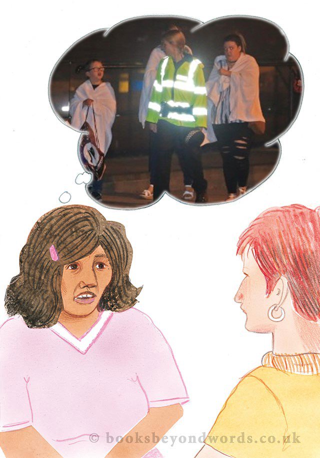 LearningDisEng's tweet photo. Read @DimensionsUK Talking about Terrorist Attacks https://t.co/0lFqdestSJ &amp; @uk_beyondwords images to help people talk about them pls RT https://t.co/ArgowzXToI