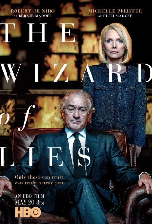 '#TheWizardofLies ': DeNiro shines in this solid #HBO biopic of Ponzi schemer Bernie Madoff expertly directed by the great Barry Levinson.