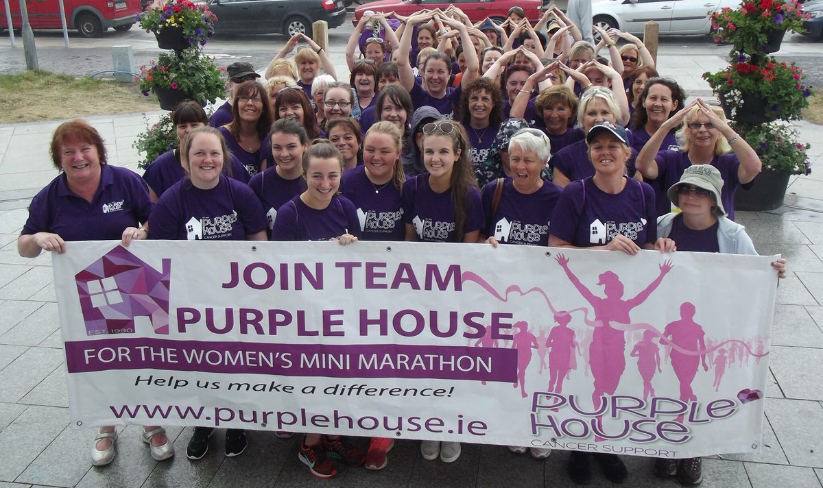 PurpleHouseIRL's tweet image. If you are still looking for a mini marathon charity, join our team &amp;amp; help us support families affected by Cancer purplehouse.ie/vhi-womens-min…