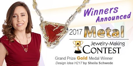 FireMtnGems's tweet photo. From Our Newsletter--2017 Metals #JewelryMakingContest Winners Announced #metalclay - https://t.co/seMiqOxL3w https://t.co/hc55htfJAo