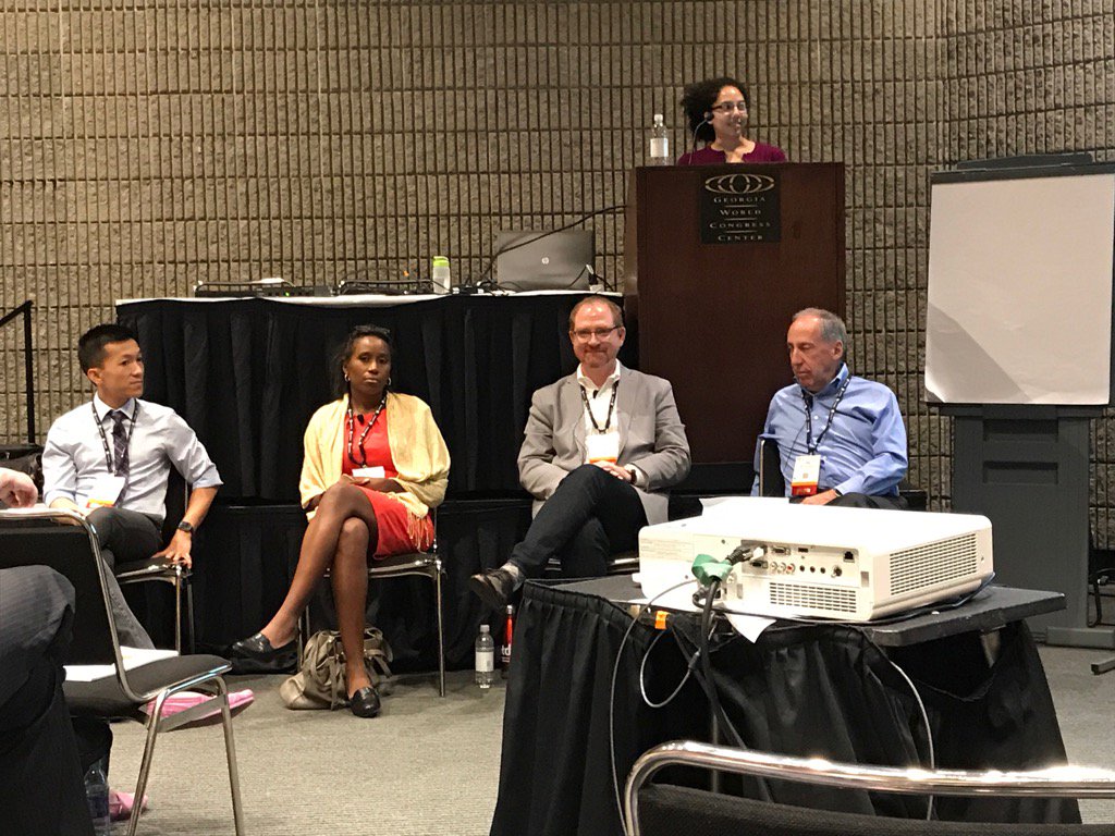 Kirkbook's tweet photo. #ATD2017 @Jim_Kirkpatrick getting ready to discuss the future of learning and development. https://t.co/AlwrgSjrNm