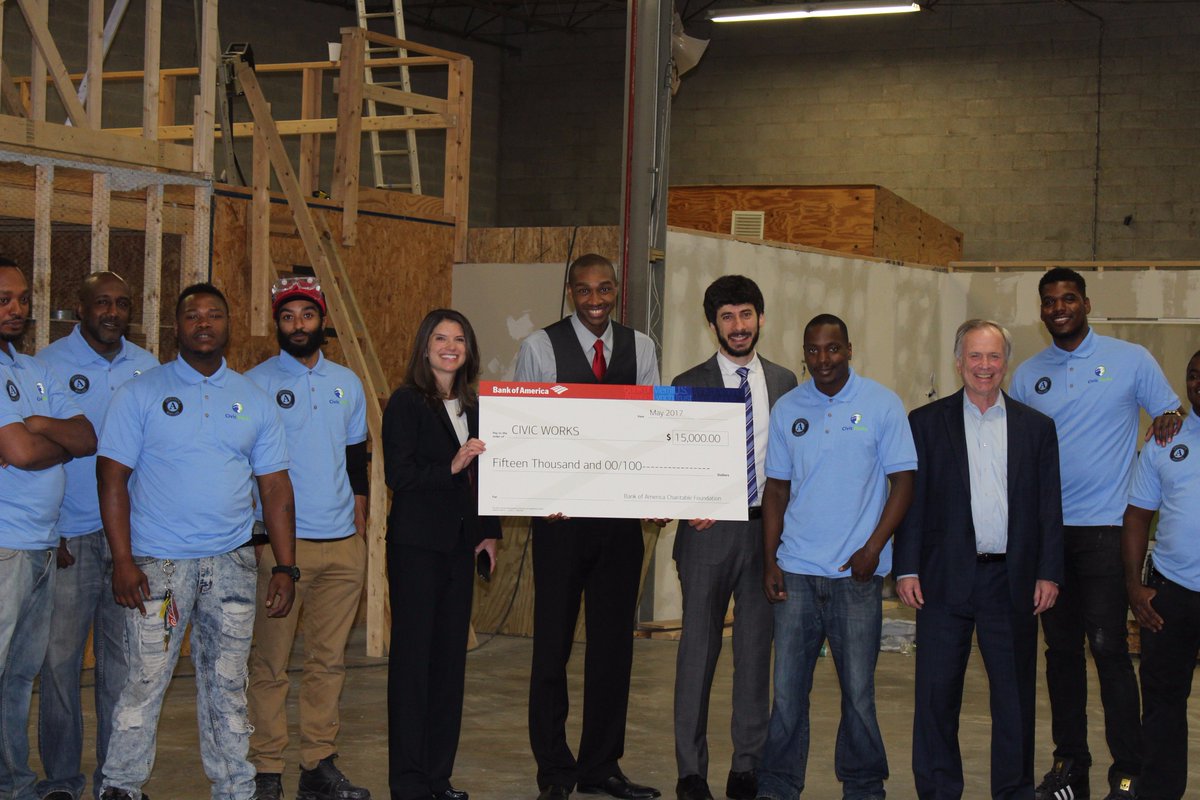 BCGC's tweet photo. Thank you @BankofAmerica for a $15,000 grant supporting our training program! #environmentalconstruction #greencareers https://t.co/RrC7RrKBQW