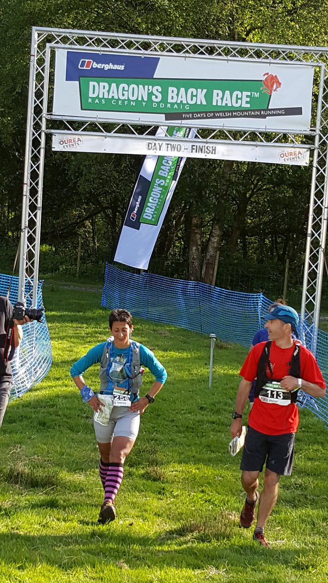 The leading three ladies have now finished day two in this order - Caroline Mcllroy, Carol Morgan, Sabrina Verjee. Race standings to follow.