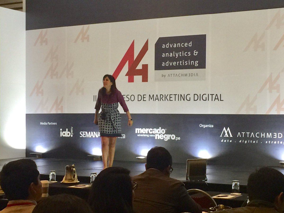 mercado_negro's tweet photo. #Attachmedia "No te concentres solo en conversión, piensa en cómo los datos pueden impactar en el negocio", dijo @sorprendida  Gemma Muñoz. https://t.co/Fyf9oJryJH