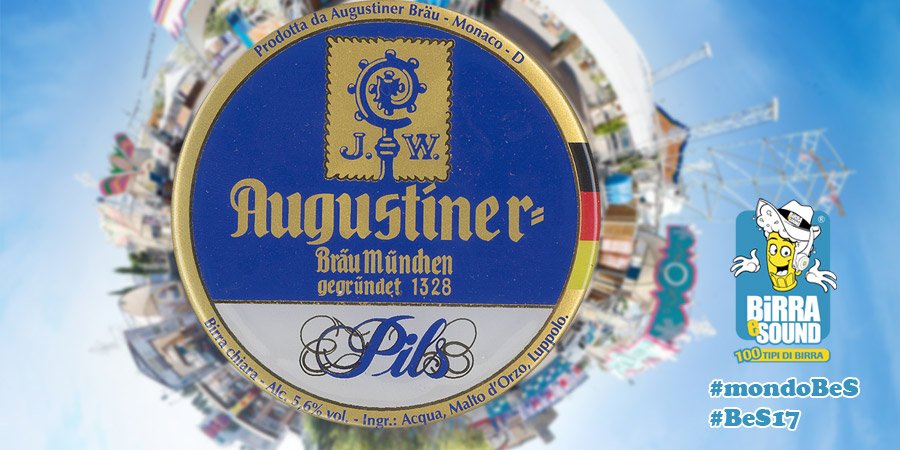 BirraeSound's tweet photo. Tra le #100viedibirra siamo in #Germania con #Pils di Augustiner. #birra delicata e rinfrescante #BeS #BeS17 #beerselection #beerfestival https://t.co/L5wApgGVy2