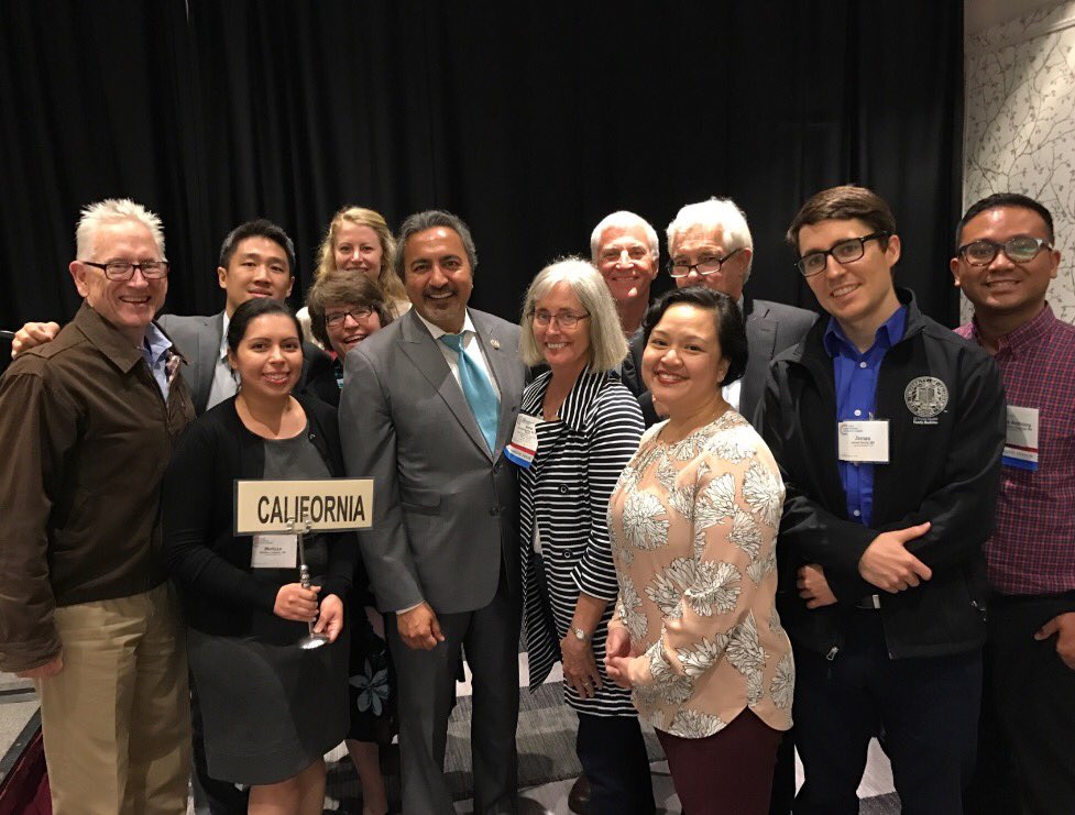RepBera's tweet photo. Great to meet the folks of @aafp American Academy of Family Physicians - especially the family doctors of #California #CA ! https://t.co/xf6xkPUBDc