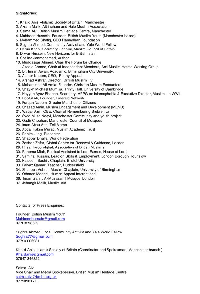 Dr Khalid Anis MBE tweet media