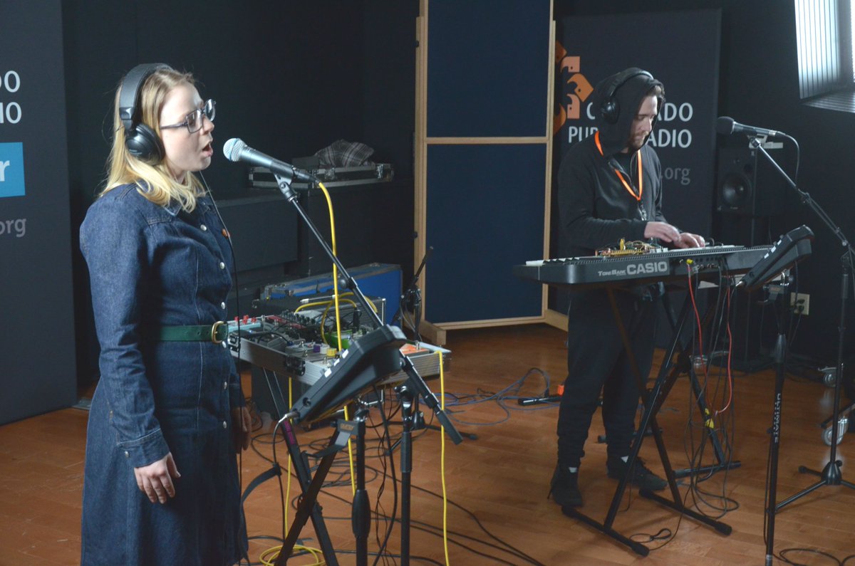 Indie1023's tweet photo. Denver experimental band @holophrasemusic's new LP feat. members of @wcsportscamp. Check out their #OpenAirSession https://t.co/nrYpFLBiLy https://t.co/GIjxB5uh2t