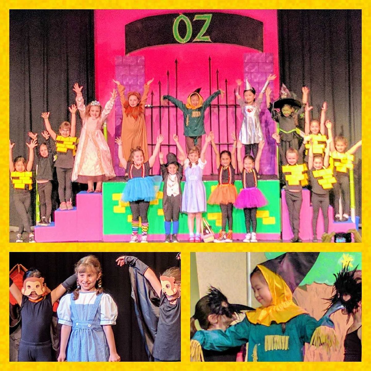 #ClosingNight for our cast of #TheWizardOfOz at @sidjacobsonjcc! So incredibly #proud of these K, 1st, and 2nd graders! #wow #kvelling