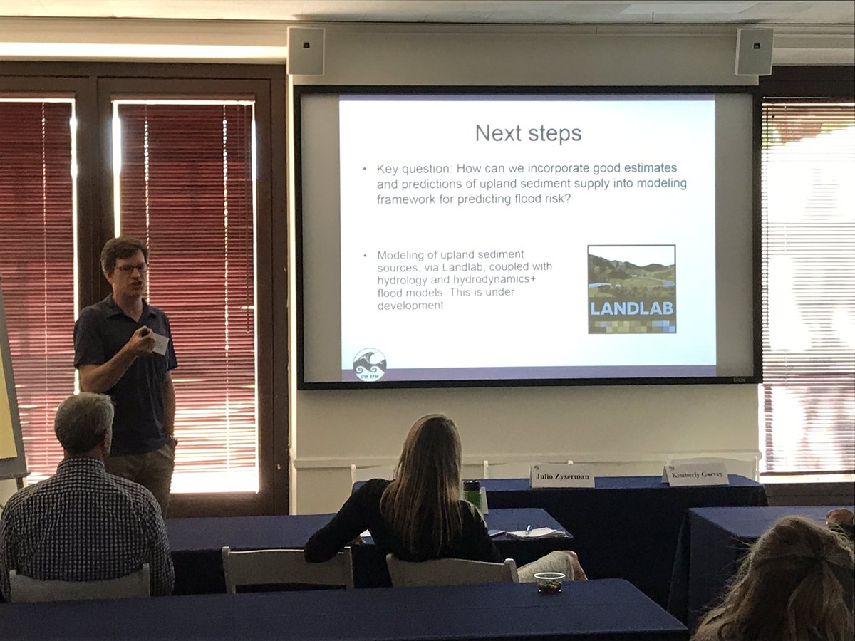 Alex Horner-Devine <a href="/UW/">University of Washington</a> shows how to start linking river sedimentation and flood risk #H2Ocon <a href="/UCI_OCEANS/">UCI OCEANS</a>