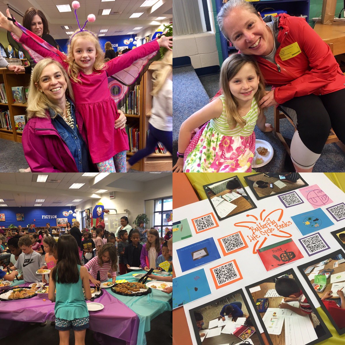 MaestritadeESOL's tweet photo. First grade #RESjourney #butterflybonanza !  So proud of all of their hard work!  Excellent Journey extravaganza despite the ☔️ weather! https://t.co/ZC4vw0TCE3