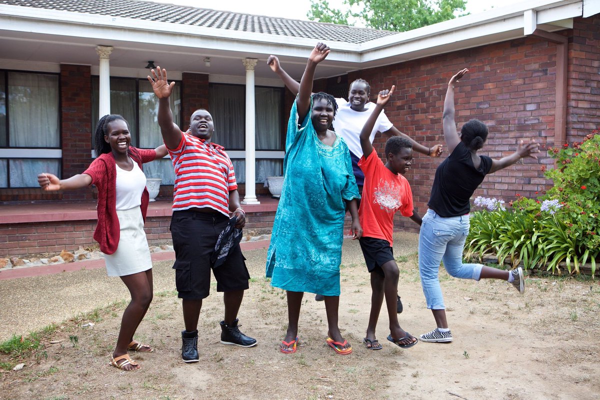 PeterWMurphy1's tweet photo. Loved last night's #HRAFF10 in Sydney: "Constance on the Edge" - Belinda Mason's sad sweet documentary on #Sudanese #refugee Constance Okot. https://t.co/rpSmedMRcO