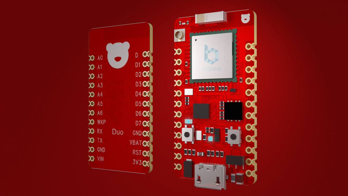 bitshakemx's tweet image. Hi guys! We made the 3D model of the Red Bear Duo. @RedBear We will be happy to share it with you