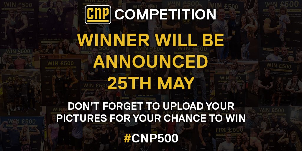 ProteinPartUK's tweet photo. ⚠️ #CNP500 COMPETITION ⚠️
Last chance to upload your BP photos with our athletes and hashtag #CNP500 to win a £500 gift voucher❗️ GO ✅
#CNP https://t.co/2x1tnGCAbY