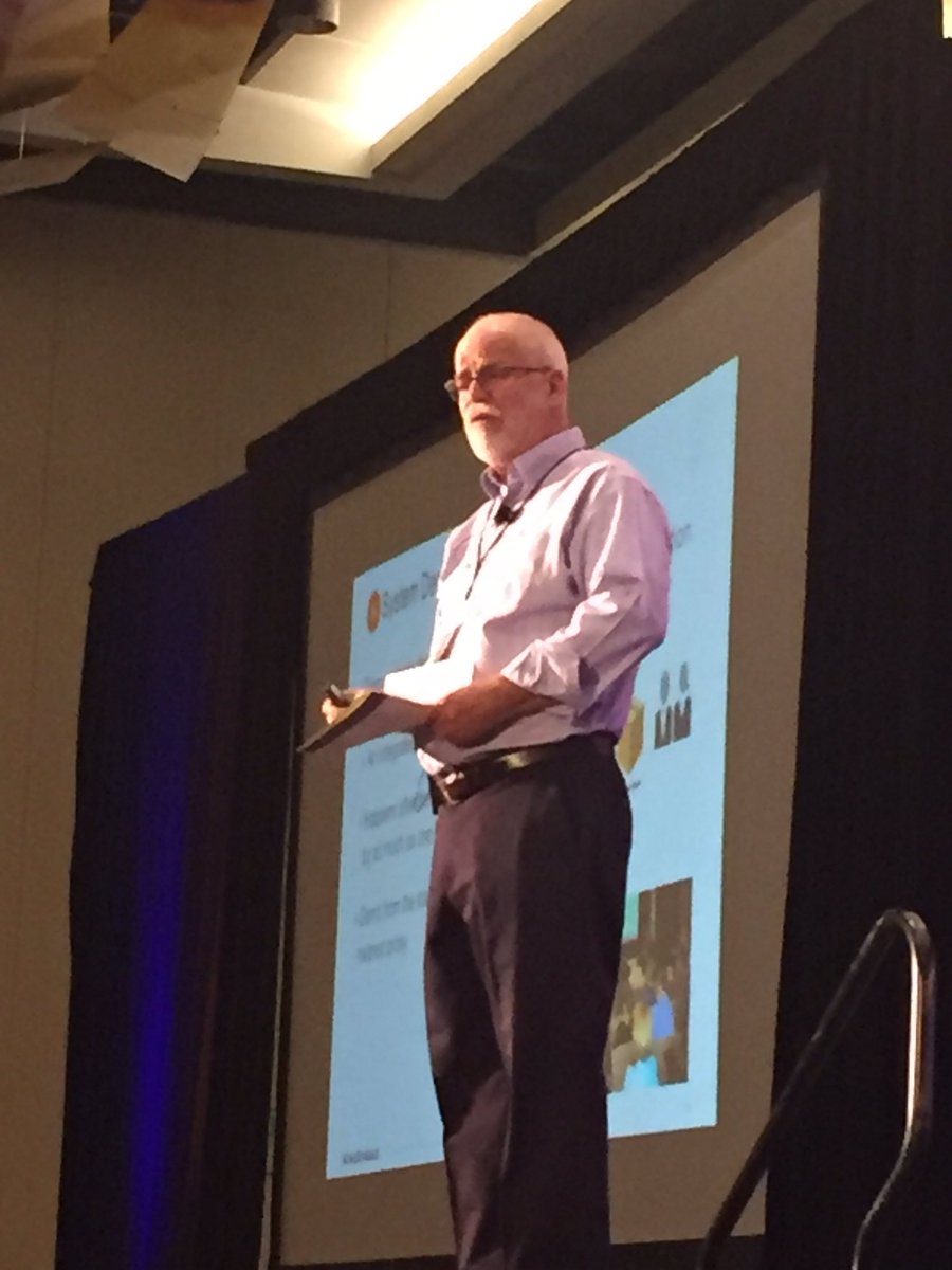 ScaledAgile's tweet photo. "The problem isn't with the people, it's with the system. Only management can change the system." @Deanleffingwell on Deming #MHA17 #SAFe https://t.co/e20HNjxOcN