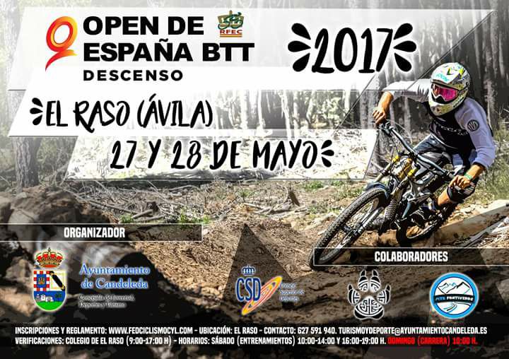 deportesavila's tweet photo. El Open de España de BTT Descenso acaba en Candeleda
https://t.co/CJOTIUcz4l
@Ayto_Candeleda @Candeleda_Av @Candeleda_ @FCiclismoCyL https://t.co/r2V8GGeShD